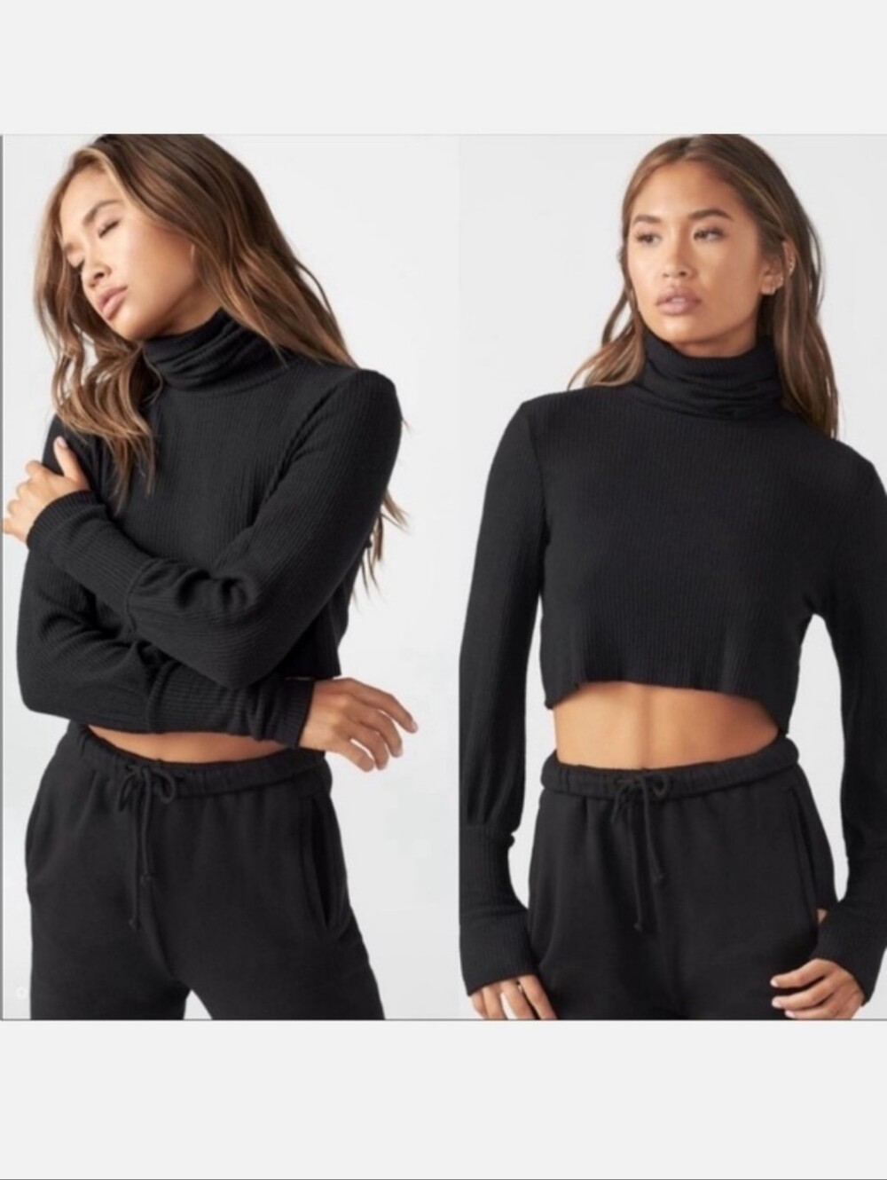 JOAH BROOKLYN CROPPED TURTLENECK